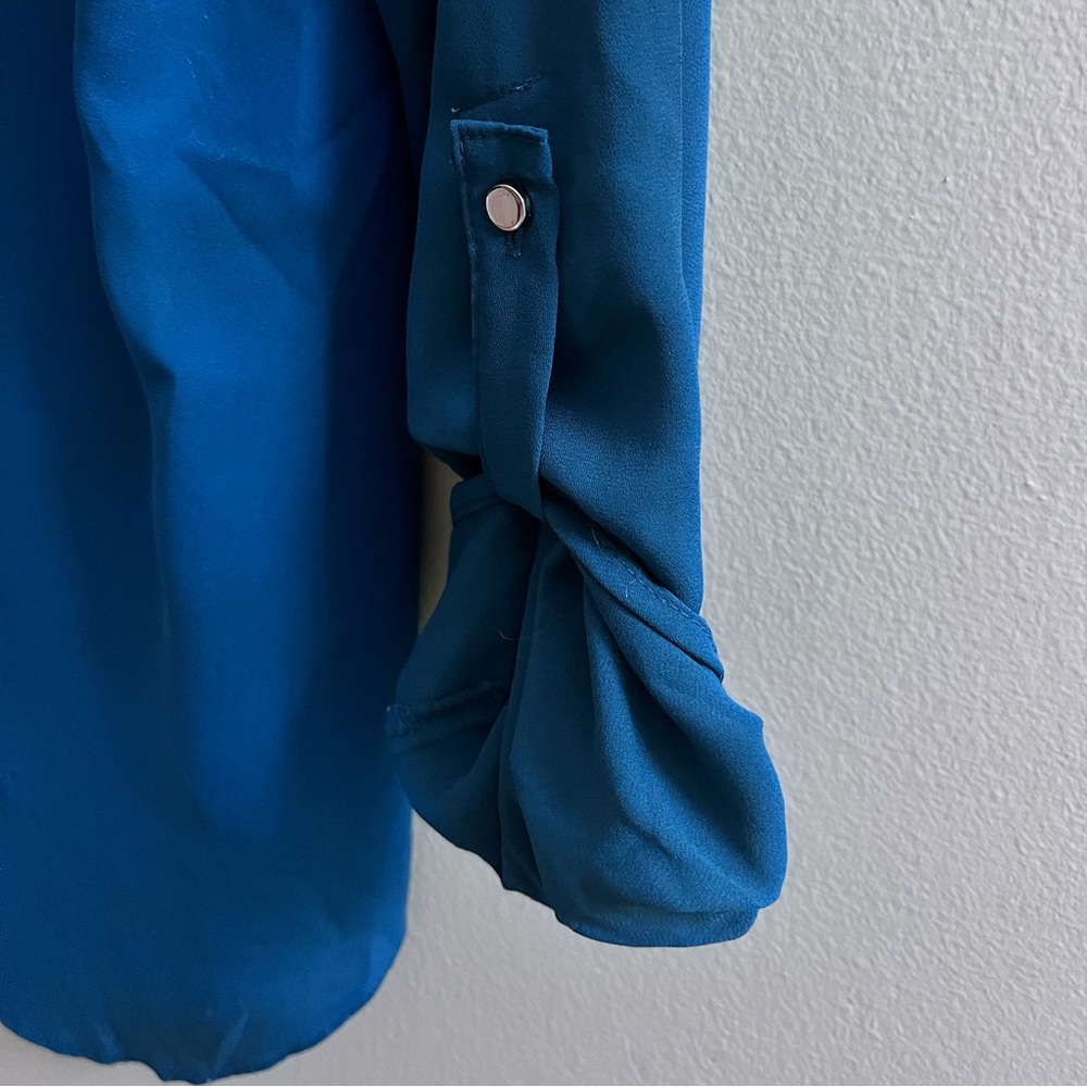Atmosphere Dark Green Blouse - Picture 4 of 4